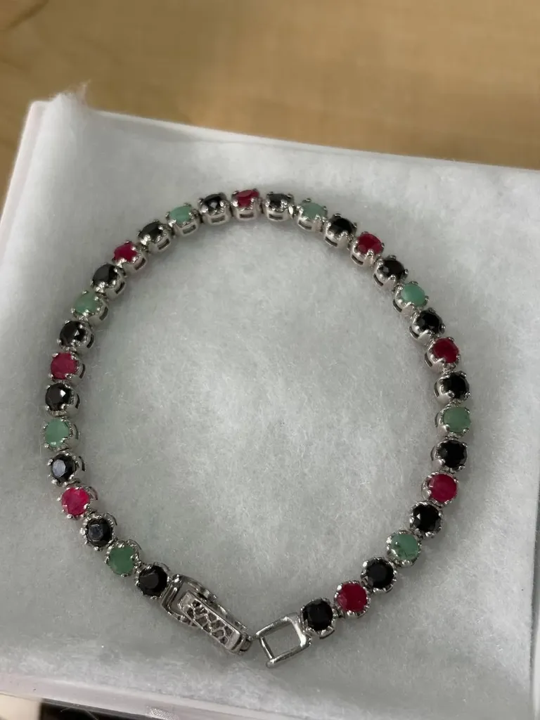 small stones ,multicolour bracelets