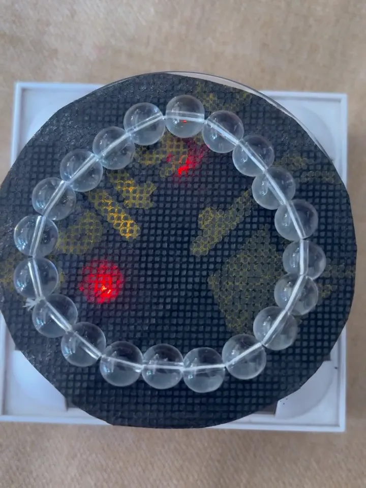 Clear Quartz Bead Bracelet