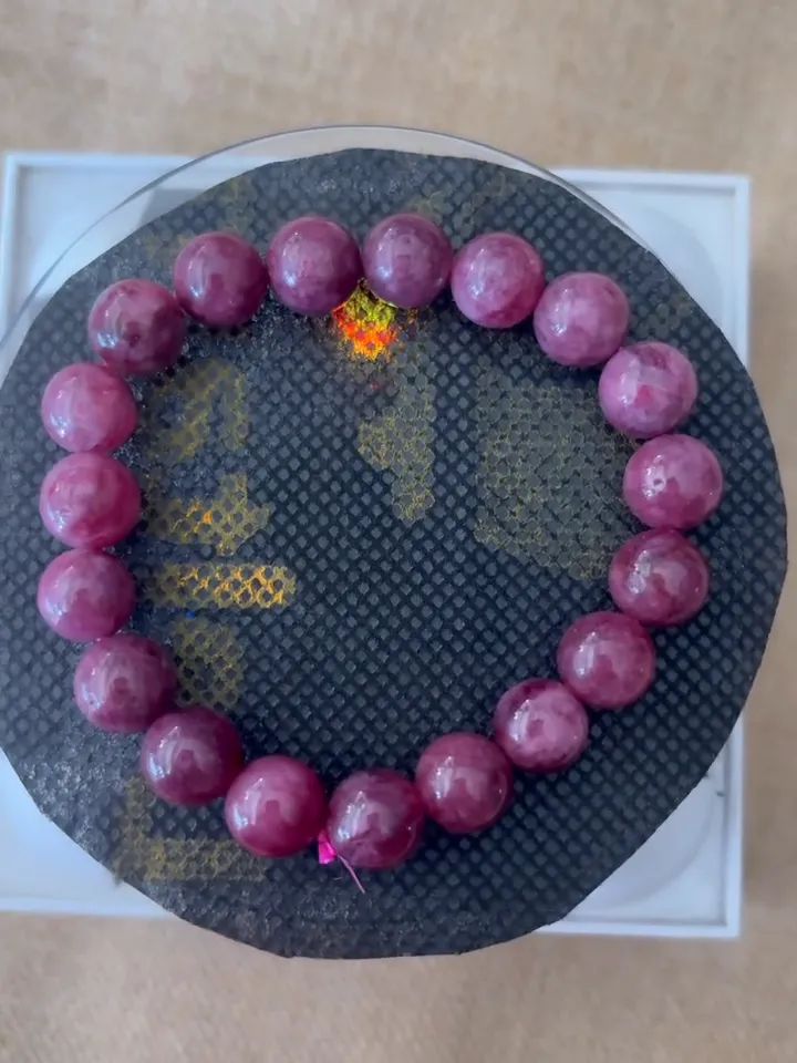 Berry Bloom Bead Bracelet