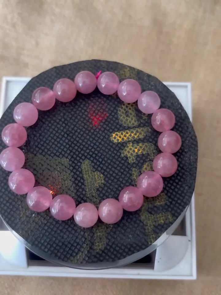 Rose Blush Bead Bracelet